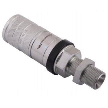 Szybkozłącze hydrauliczne zrywalne gniazdo long M22x1.5GZ PUSHPULL WARYŃSKI, WIA3CVM22ZL