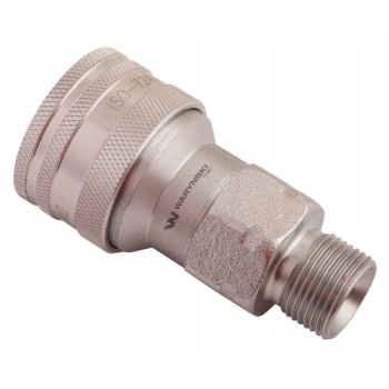 Szybkozłącze hydrauliczne gniazdo M20x1.5 gwint zewnętrzny EURO WARYŃSKI, WIAM20MZ