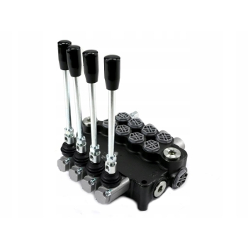 Rozdzielacz hydrauliczny 4-sekcyjny 80L VOIMA [V-R80L-4], V-R80L-4