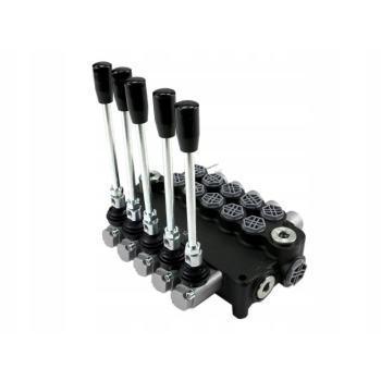 Rozdzielacz hydrauliczny 5-sekcyjny 80L VOIMA [V-R80L-5]