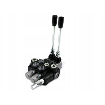 Rozdzielacz hydrauliczny 2-sekcyjny 40L (1-sekcja nurnikowa) VOIMA, V-R40L-2X1N