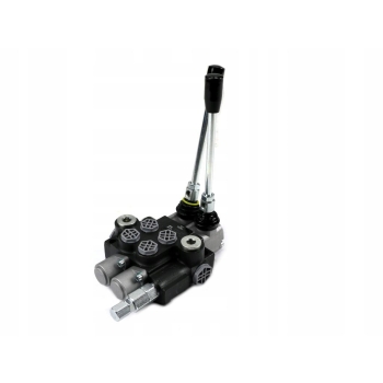 Rozdzielacz hydrauliczny 2-sekcyjny 40L (1 sekcja - z zatrzaskiem) VOIMA, V-R40L-2X1Z