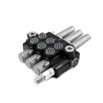Rozdzielacz hydrauliczny 3-sekcyjny 40L sterowany na linkę VOIMA, V-R40L-3L
