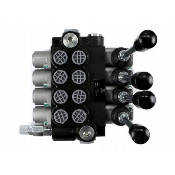 Rozdzielacz hydrauliczny 4-sekcyjny 40L VOIMA [V-R40L-4]