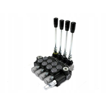 Rozdzielacz hydrauliczny 4-sekcyjny 40L (1 sekcja z zatrzaskiem) VOIMA, V-R40L-4X1Z