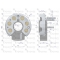 Prostownik Diody alternatora 16.905.254, 7017732M1 MF3 URSUS EXPOM KWIDZYN