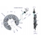 Prostownik kompletny alternatora EX230000 EX260000 URSUS C-330 C-360 EXPOM