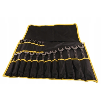 Zestaw kluczy płaskooczkowych z grzechotką 6-24 42HRC WARYŃSKI, WMK105