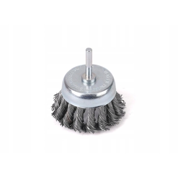 Szczotka doczołowa z trzpieniem FI 6/80 mm TEGER, T-W-SDIT003
