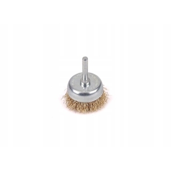 Szczotka doczołowa z trzpieniem FI 6/50 mm TEGER, T-W-SDIT005
