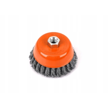 Szczotka doczołowa z nakrętką M14/100 TEGER, T-W-SDIT021
