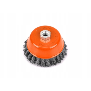 Szczotka doczołowa z nakrętką M14/120 TEGER, T-W-SDIT022