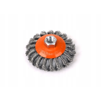 Szczotka tarczowa z nakrętką M14/100 TEGER, T-W-SDIT025