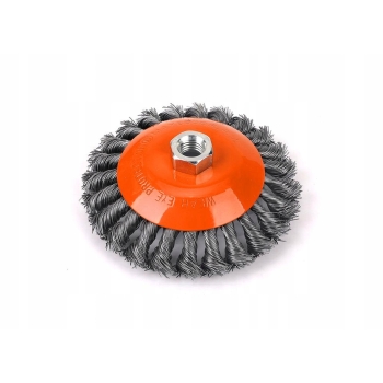 Szczotka tarczowa z nakrętką M14/120 TEGER, T-W-SDIT026