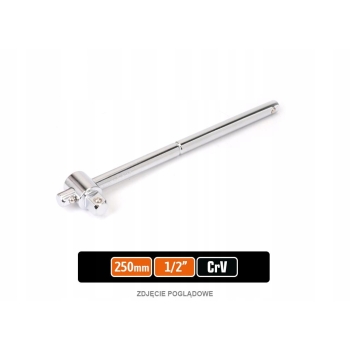 Pokrętło do nasadek TYP T 1/2calcal 250 mm TEGER, T-W-POKT101