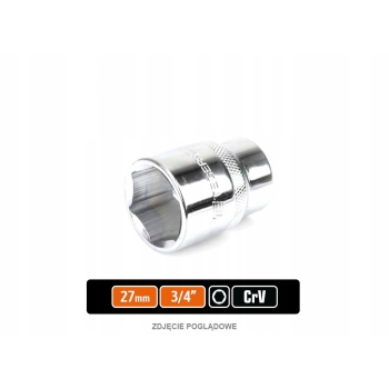 Klucz nasadowy 3/4calcal sześciokątny 27 mm TEGER, T-W-KNS506