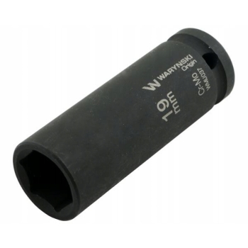 Nasadka udarowa sześciokątna długa 1/2 19mm WARYŃSKI, WMU037