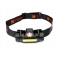 Latarka czołówka LED COB 200 Lm ładowana USB TEGER, T-LED-0080