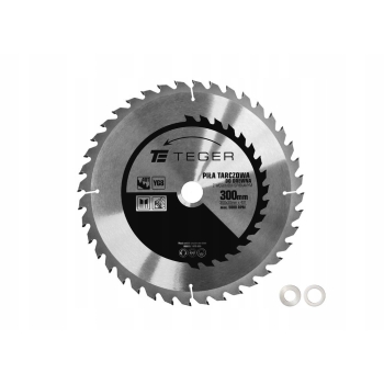 Piła do drewna z węglikiem spiek. 300x30x40T TEGER, T-PTD-029