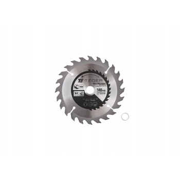 Piła do drewna z węglikiem spiek. 140x16x24T TEGER, T-PTD-005