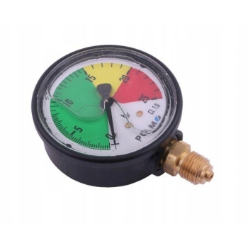 Manometr glicerynowy M63 0-25 bar gwint G1/4 POLMO, MGO63PG14D25P