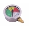 Manometr glicerynowy M63 0-16 bar M12x1.5 POLMO, MGO63KM12D16P