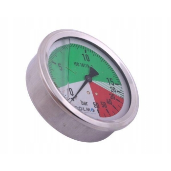 Manometr M100 0-15/60 bar 1/4 sadowniczy POLMO