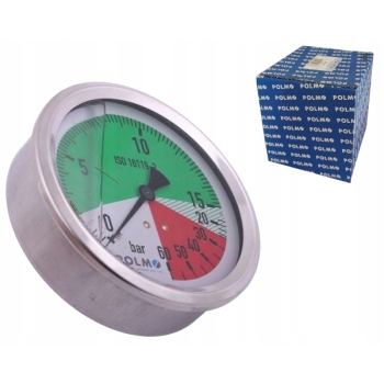 Manometr M100 0-15/60 bar 1/4 sadowniczy POLMO