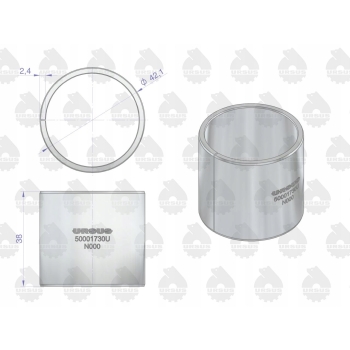 Tuleja korbowodu nominał N-0,00 C-330 OR URSUS