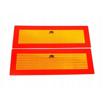 Tablica wyróżniająca odblaskowa 2szt 560x200mm, TW-P2