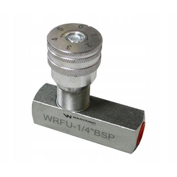 Zawór dławiąco-zwrotny WRFU 90 1/4'BSP WARYŃSKI, WRFU-1/4BSP