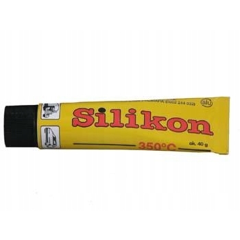 Silikon uszczelniająco-klejący 350*C czarny 40 g, SILIKON 40 GCZ