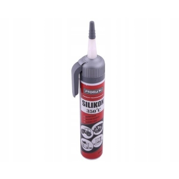 Silikon uszczelniająco-klejący 350 C 220g Czerwony, SILIKON250G