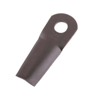 Nóż nożyk kosiarka gięty 132X50X4 Stoll WARYŃSKI, WKR132X50X4