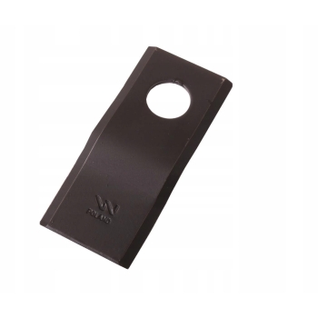 Nóż nożyk kosiarka gięty 108x46x3 21 PZ WARYŃSKI, WKR108X46X3/1