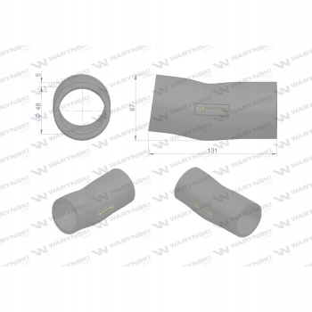 Przewód chłodnicy 3144028R1 WARYŃSKI