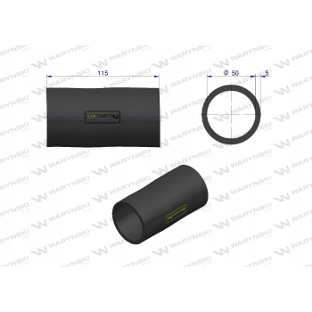 Przewód chłodnicy dolny 3057428R1 WARYŃSKI