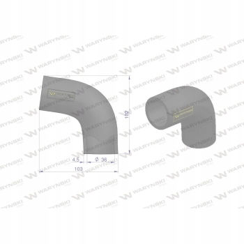 Przewód chłodnicy 0201562 WARYŃSKI