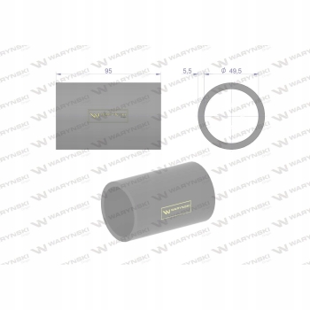 Przewód chłodnicy 3637257M91 WARYŃSKI