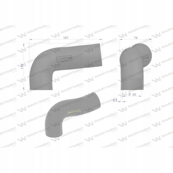 Przewód chłodnicy 747946M91 WARYŃSKI