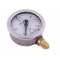 Manometr glicerynowy M63 0-4 bar G1/4' POLMO, MGH63KG14D4P