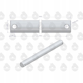 Sworzeń wspornika MF3 MF4 ORYGINAŁ URSUS