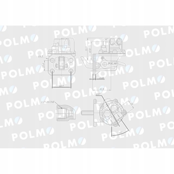 Pompa zasilająca 2641724 MF3 POLMO