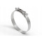 Opaska zaciskowa GBS 48-51 nierdzewna 22mm TEGER, T-GBS-W2-48-51