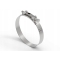 Opaska zaciskowa GBS 56-59 nierdzewna 22mm TEGER, T-GBS-W2-56-59