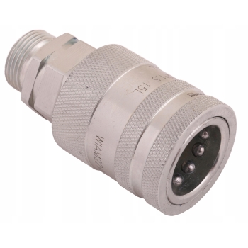 Szybkozłącze hydrauliczne gniazdo M22x1.5 GZ EURO PUSH-PULL WARYŃSKI