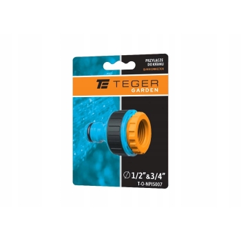 Przyłącze do kranu 1/2calcal / 3/4calcal / TEGER, T-O-NPIS007