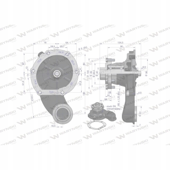 Pompa wody Bizon SW400 WARYŃSKI