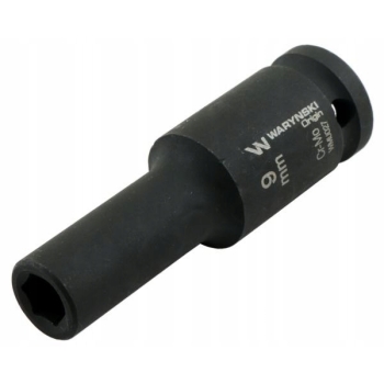 Nasadka udarowa 6-kątna długa 1/2' 9mm WARYŃSKI, WMU027