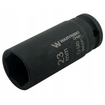 Nasadka udarowa 6-kątna długa 1/2' 23mm WARYŃSKI